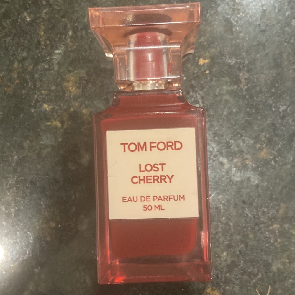 Tom Ford Lost Cherry - about half a bottle